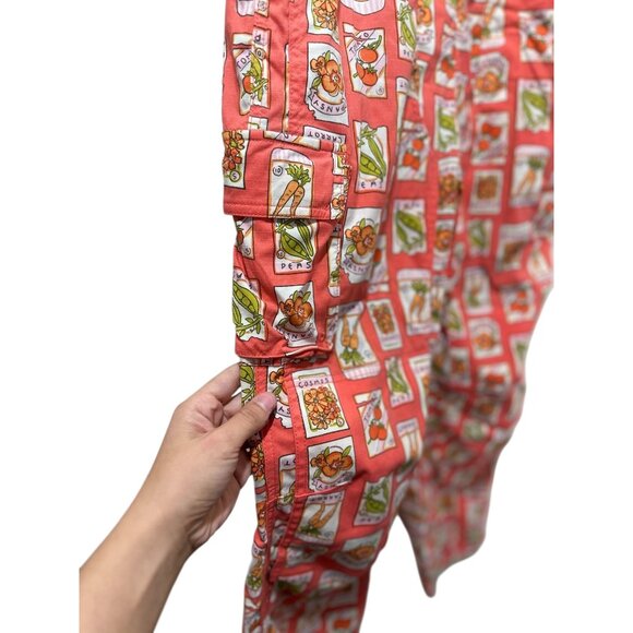 Duluth Trading Heirloom Gardening Bib Overalls Womens Small Cargo Seed Pockets - Picture 16 of 16